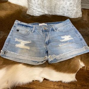 Kancan denim shorts